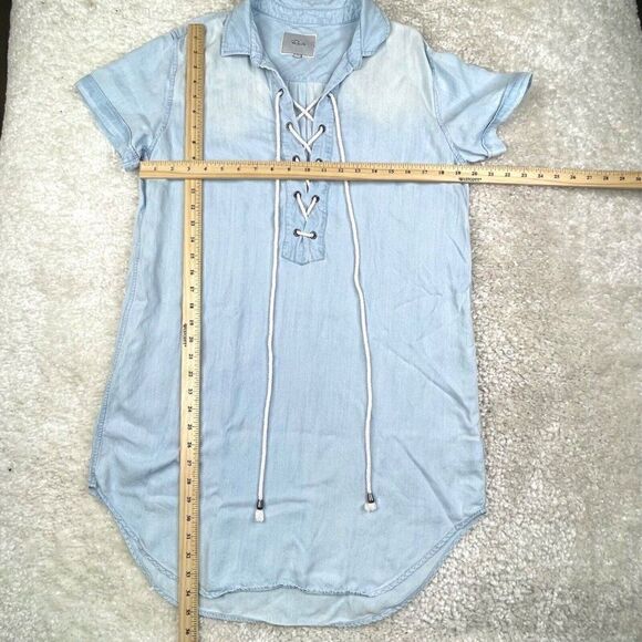 Rails Chambrey Rocky Shift Lace Up Dress - Picture 9 of 10